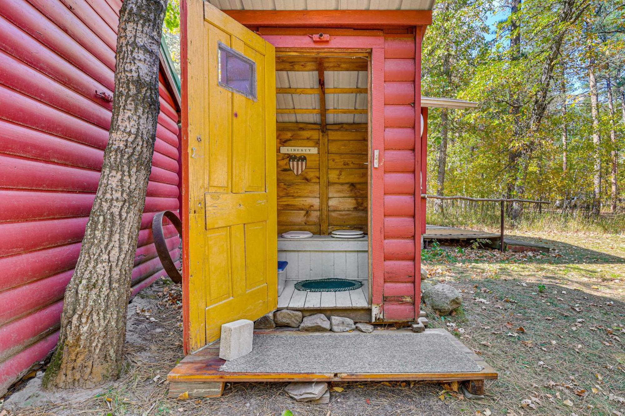 Historic Keystone Cabin Near Mount Rushmore! エクステリア 写真