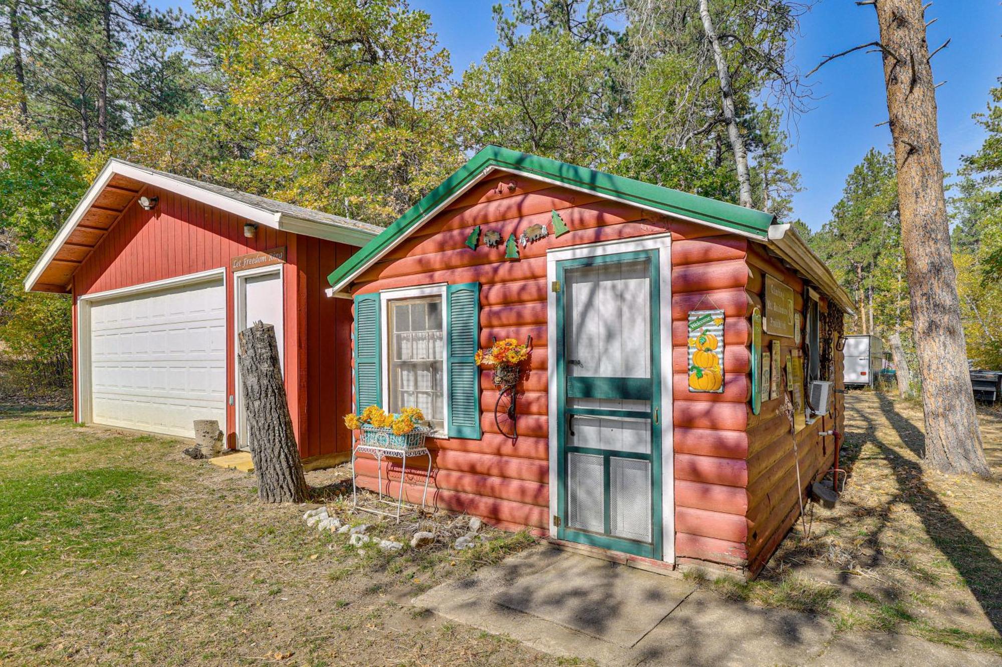 Historic Keystone Cabin Near Mount Rushmore! エクステリア 写真