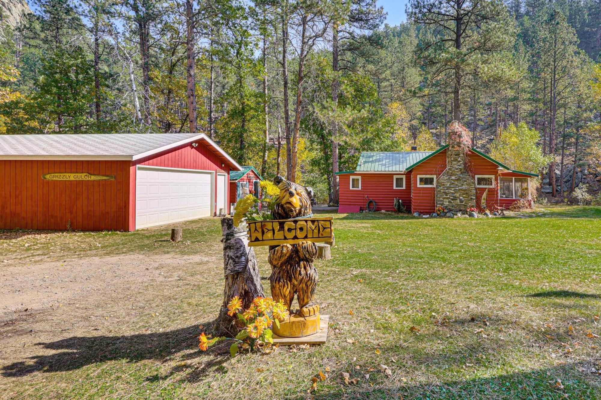 Historic Keystone Cabin Near Mount Rushmore! エクステリア 写真
