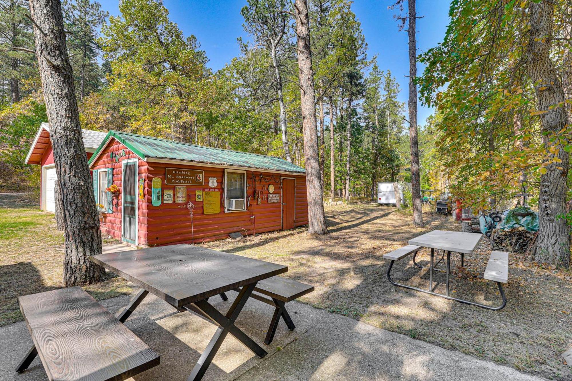 Historic Keystone Cabin Near Mount Rushmore! エクステリア 写真