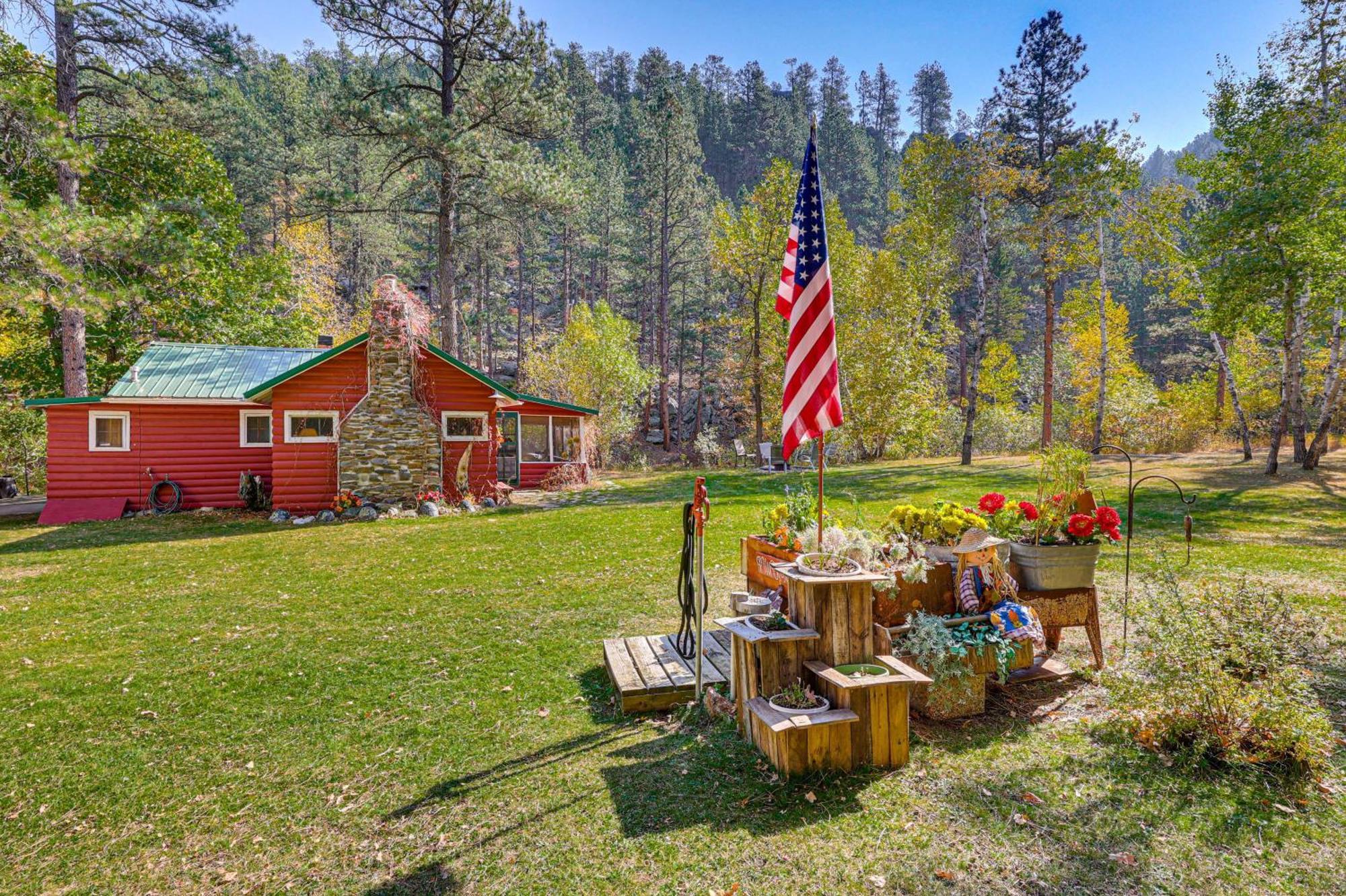 Historic Keystone Cabin Near Mount Rushmore! エクステリア 写真